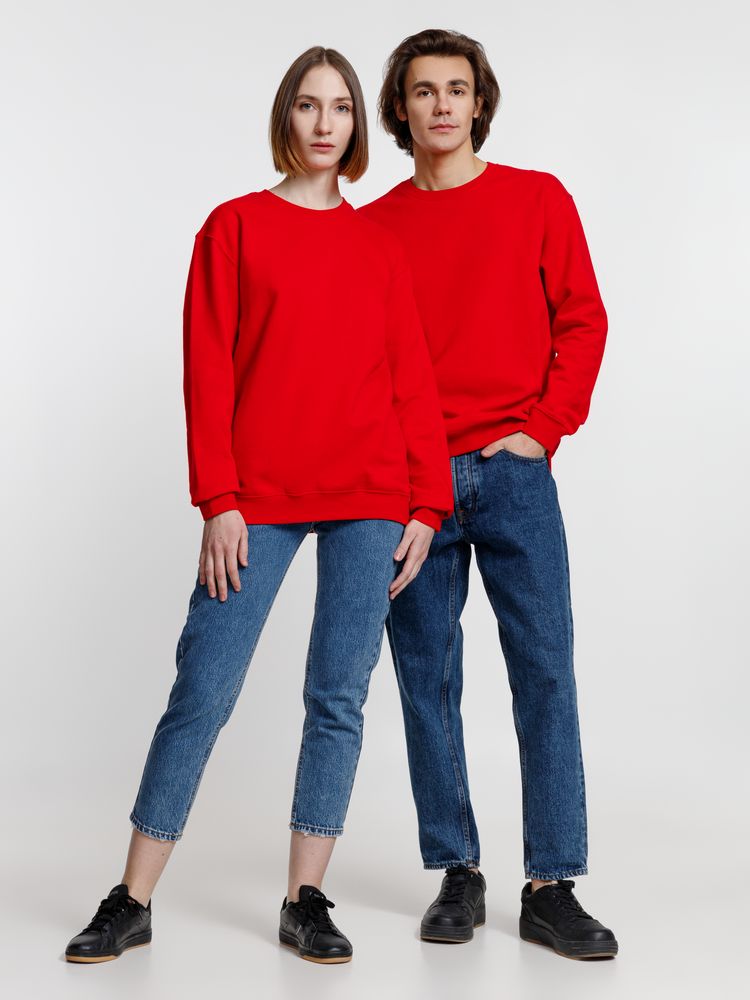 Свитшот унисекс Columbia, красный / Миниатюра модельного (1000)