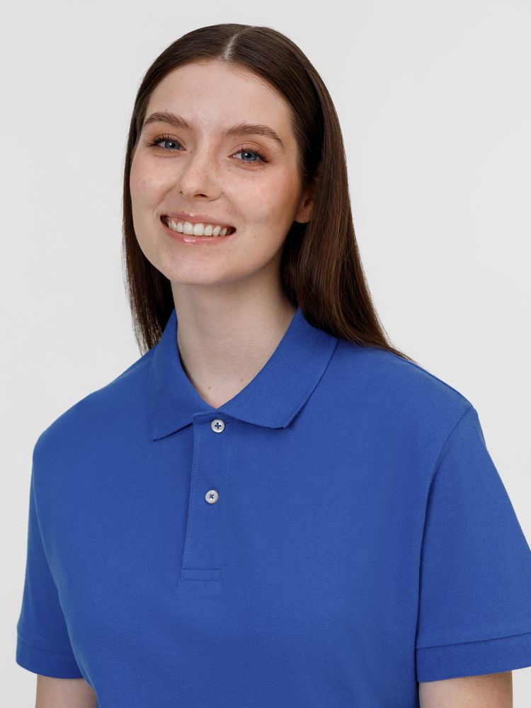 Рубашка поло унисекс Pacific, ярко-синяя (royal) / Миниатюра модельного (1000)