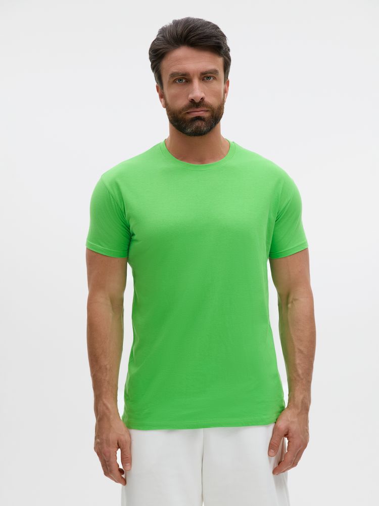 Футболка унисекс Regent 150, зеленый лайм / Миниатюра модельного (1000)