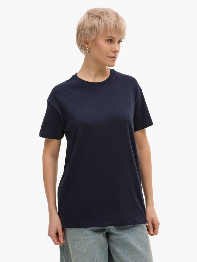 Футболка унисекс Regent 150, темно-синяя (navy) / Миниатюра модельного (1000)