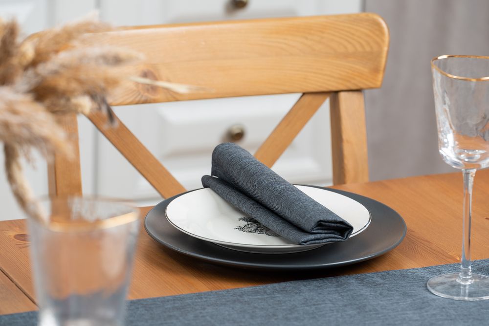 Салфетка сервировочная Settle In, темно-серая / Миниатюра имиджевого (1000)