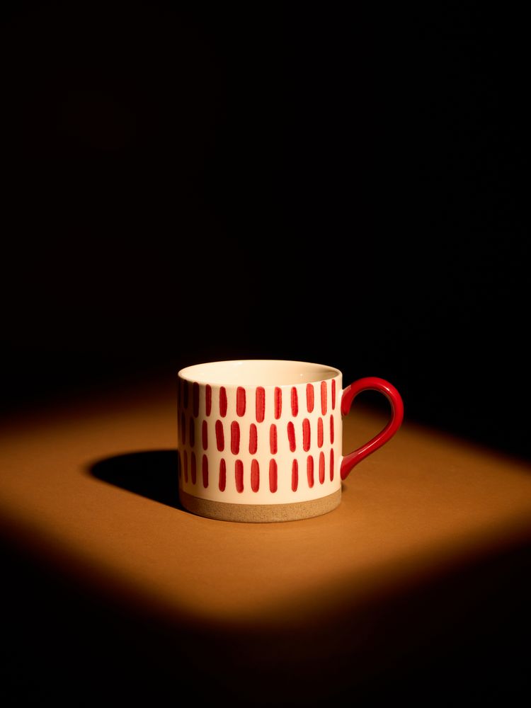 Кружка Arte Semplice, красная / Миниатюра имиджевого (1000)