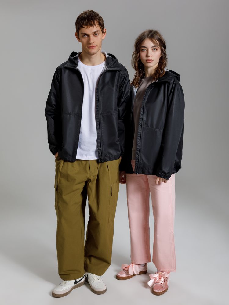 Куртка унисекс Nordvind WR, черная / Миниатюра модельного (1000)