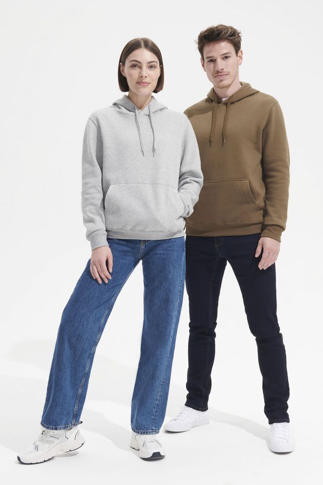 Толстовка с капюшоном Slam 320, серый меланж / Миниатюра имиджевого (1000)