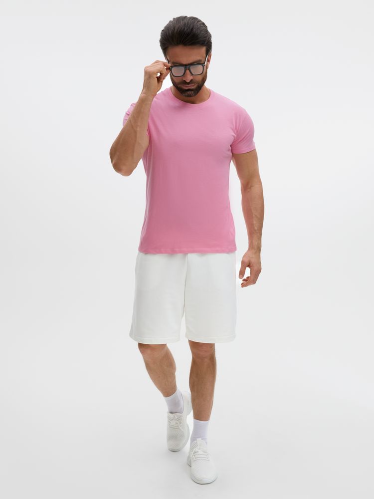 Футболка унисекс Regent 150, розовая орхидея / Миниатюра модельного (1000)