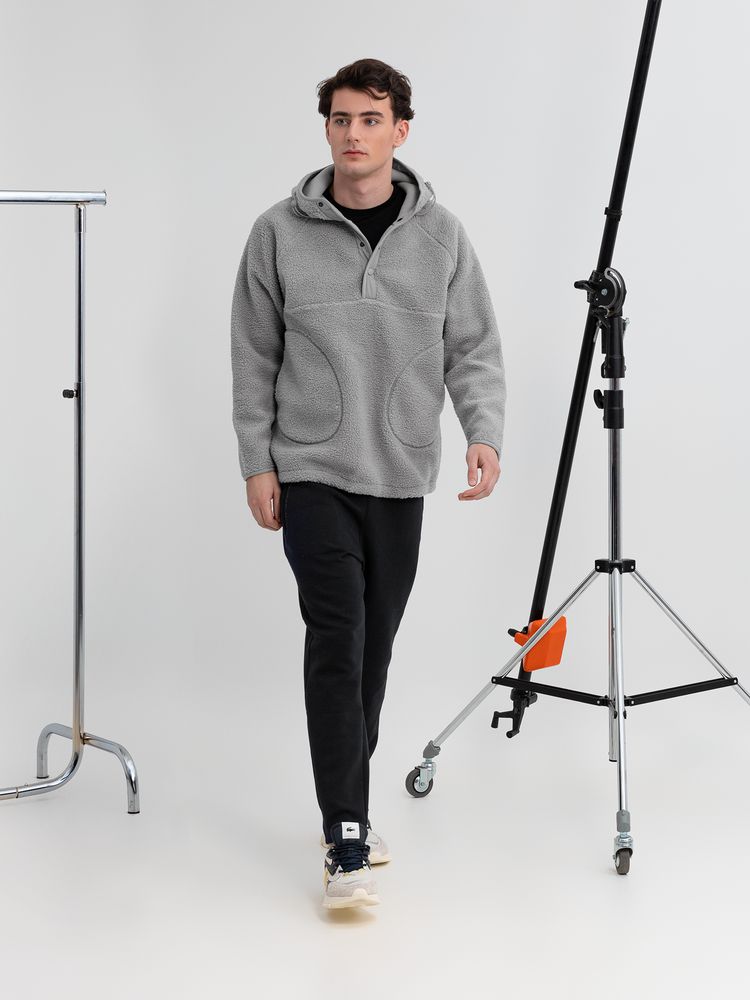 Анорак унисекс Oblako, светло-серый / Миниатюра модельного (1000)