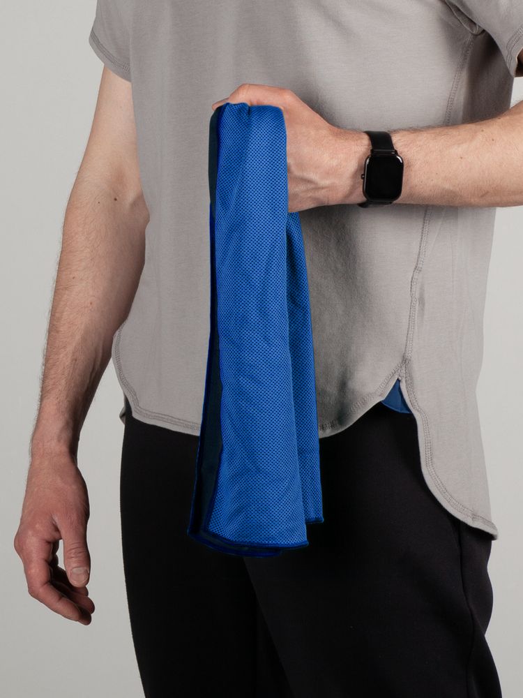 Охлаждающее полотенце Weddell, синее / Миниатюра имиджевого (1000)