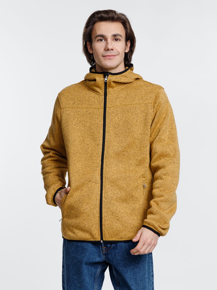 Куртка с капюшоном унисекс Gotland, горчичная / Миниатюра модельного (1000)