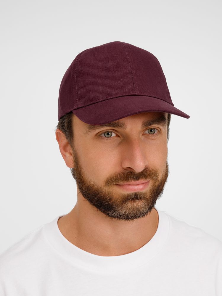 Бейсболка Buffalo, бордовая / Миниатюра модельного (1000)