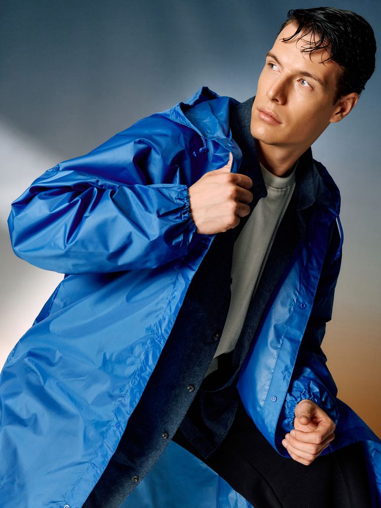 Дождевик унисекс Rainman, ярко-синий / Миниатюра имиджевого (1000)