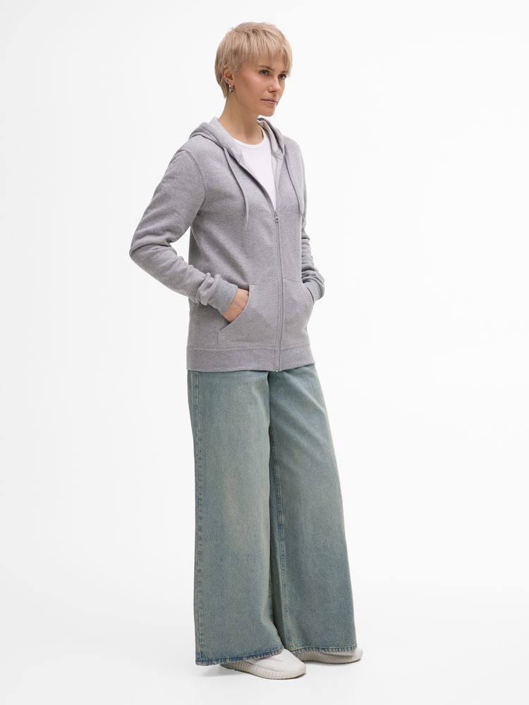 Толстовка унисекс Stone, серый меланж / Миниатюра модельного (1000)