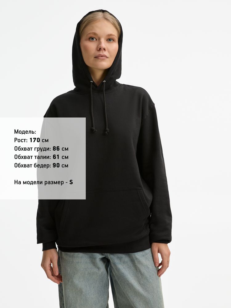 Худи унисекс Condor, черное / Миниатюра модельного (1000)