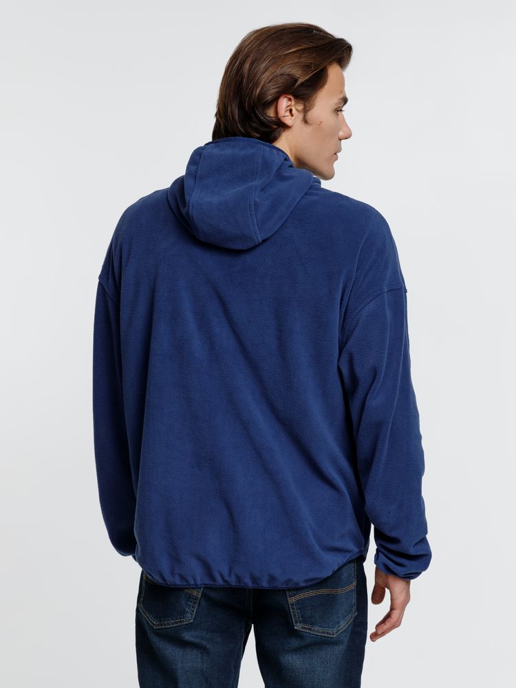 Анорак флисовый унисекс Fliska, темно-синий / Миниатюра модельного (1000)