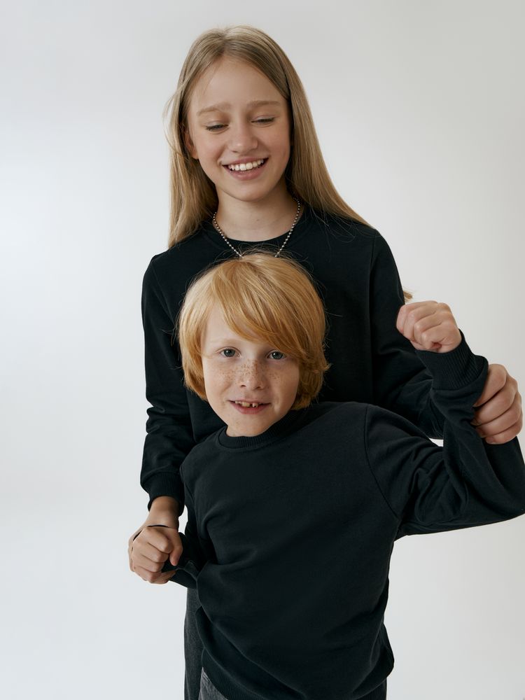 Свитшот детский Toima 2.0 Kids, черный / Миниатюра модельного (1000)