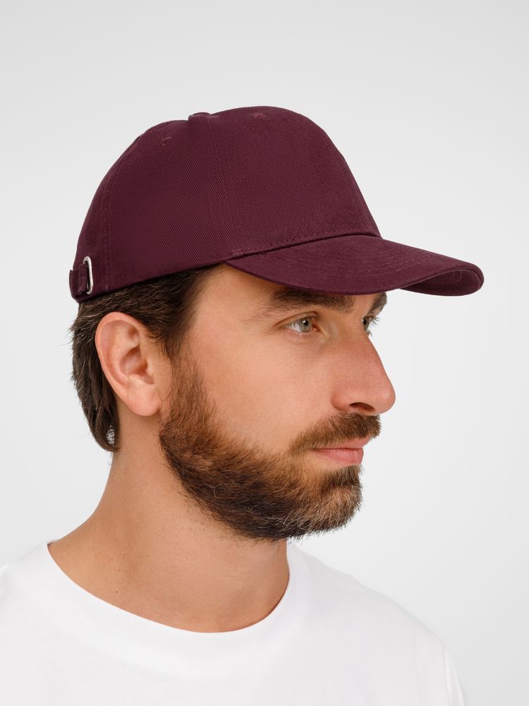 Бейсболка Buffalo, бордовая / Миниатюра модельного (1000)