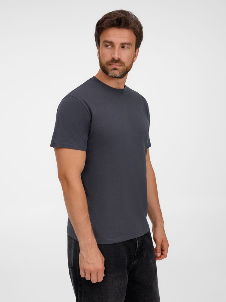 Футболка унисекс T-Bolka 180, темно-серая / Миниатюра модельного (1000)