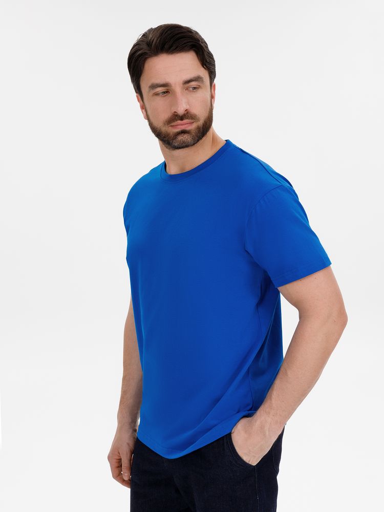 Футболка унисекс T-Bolka 180, синяя / Миниатюра модельного (1000)