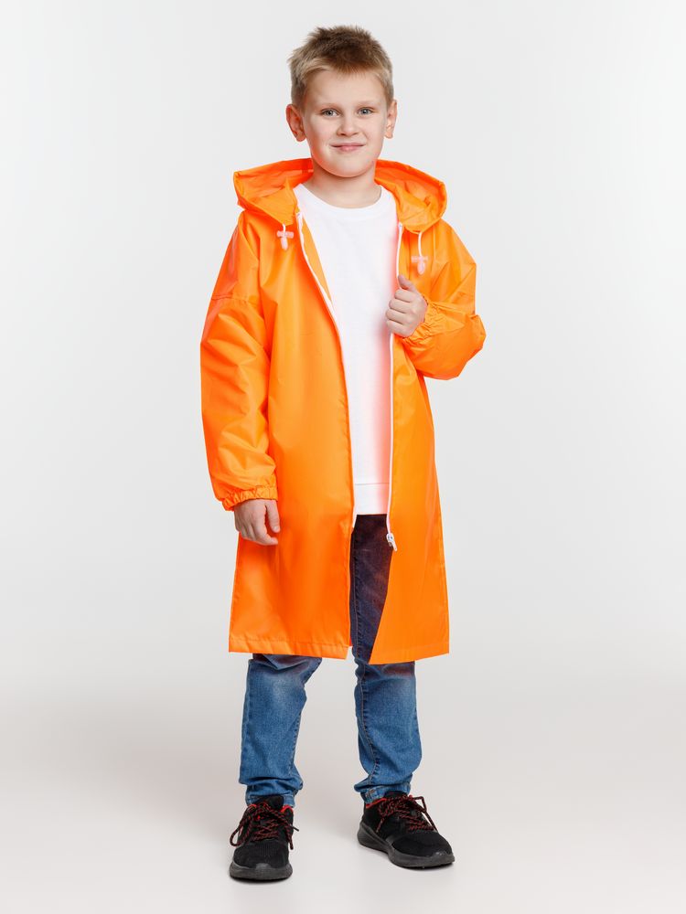 Дождевик детский Rainman Kids, оранжевый неон / Миниатюра модельного (1000)