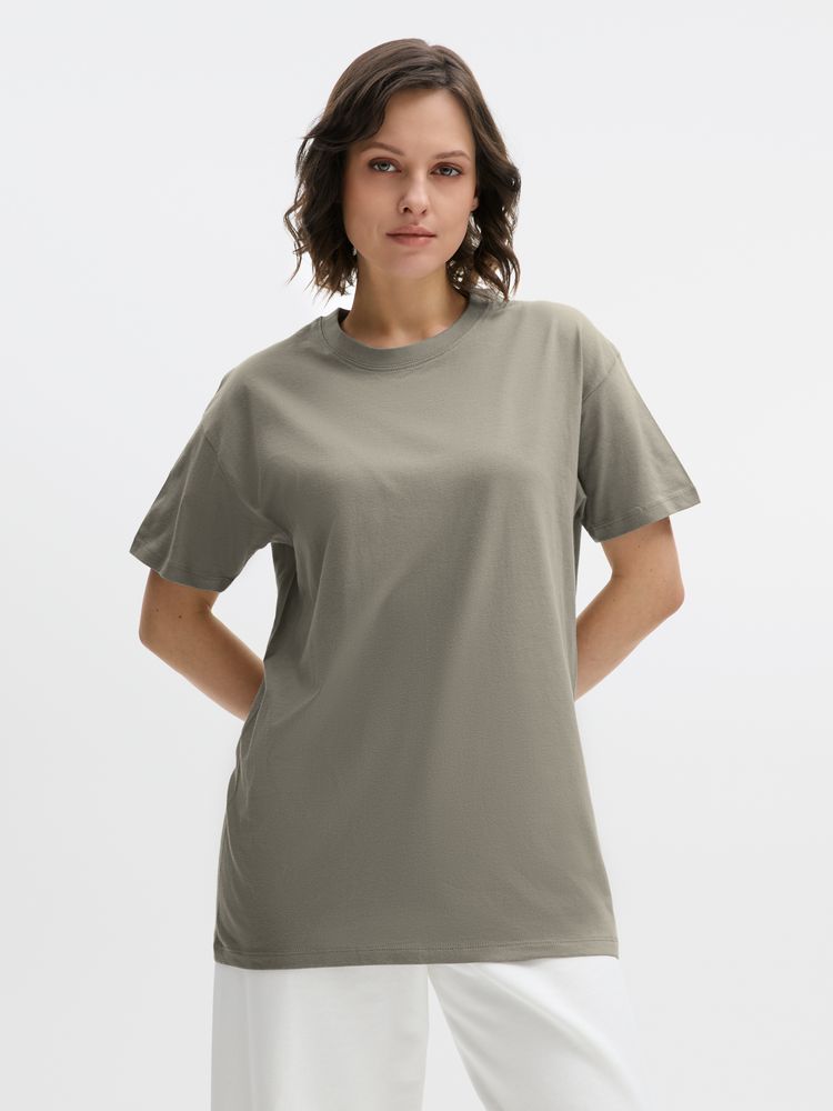 Футболка унисекс Regent 150, серая (стальная) / Миниатюра модельного (1000)