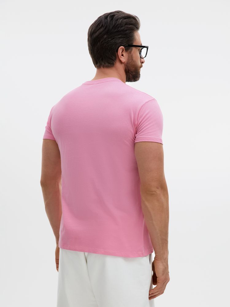 Футболка унисекс Regent 150, розовая орхидея / Миниатюра модельного (1000)