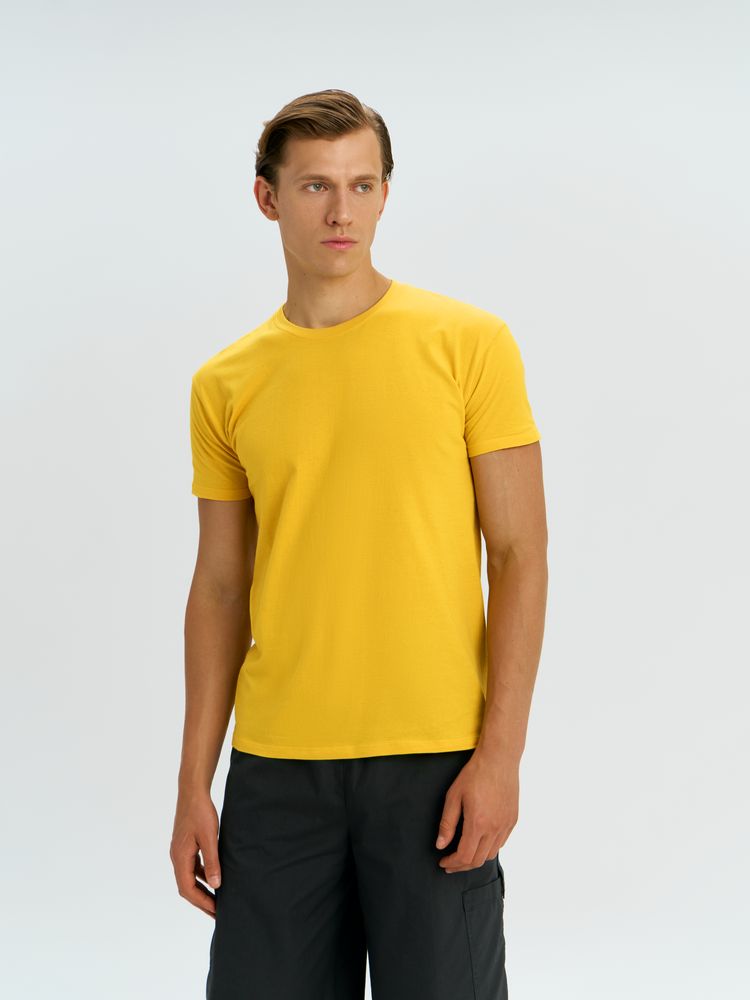 Футболка унисекс Regent 150, желтая / Миниатюра модельного (1000)
