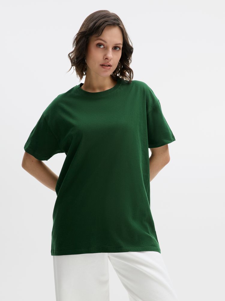 Футболка унисекс Regent 150, темно-зеленая / Миниатюра модельного (1000)