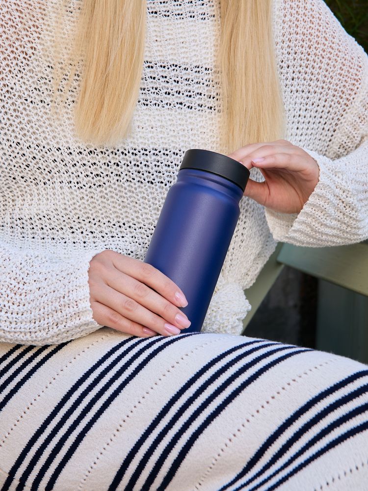 Термостакан Hardproof, синий / Миниатюра имиджевого (1000)