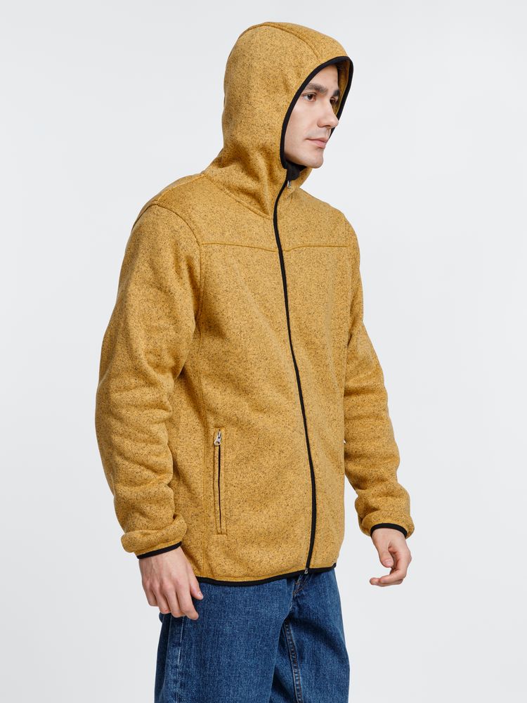 Куртка с капюшоном унисекс Gotland, горчичная / Миниатюра модельного (1000)