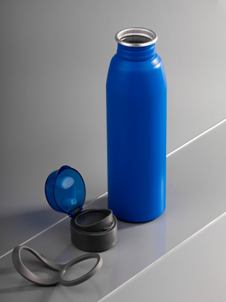 Бутылка для воды Billy Gym, матовая синяя / Миниатюра имиджевого (1000)