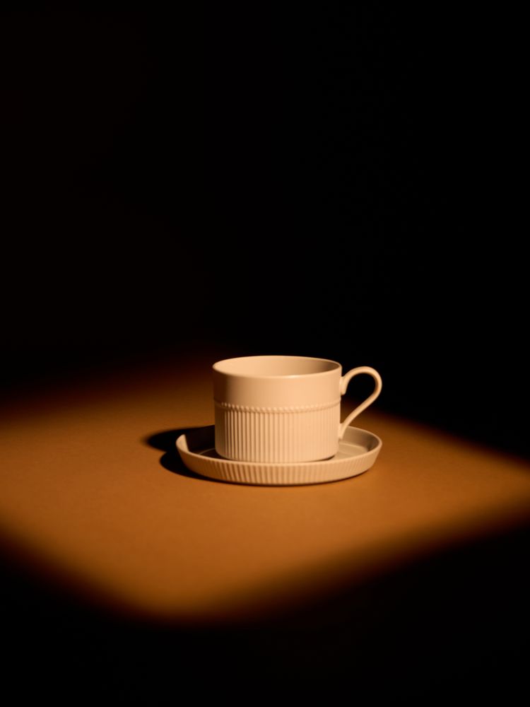 Чайная пара Pastello Moderno, бежевая / Миниатюра имиджевого (1000)