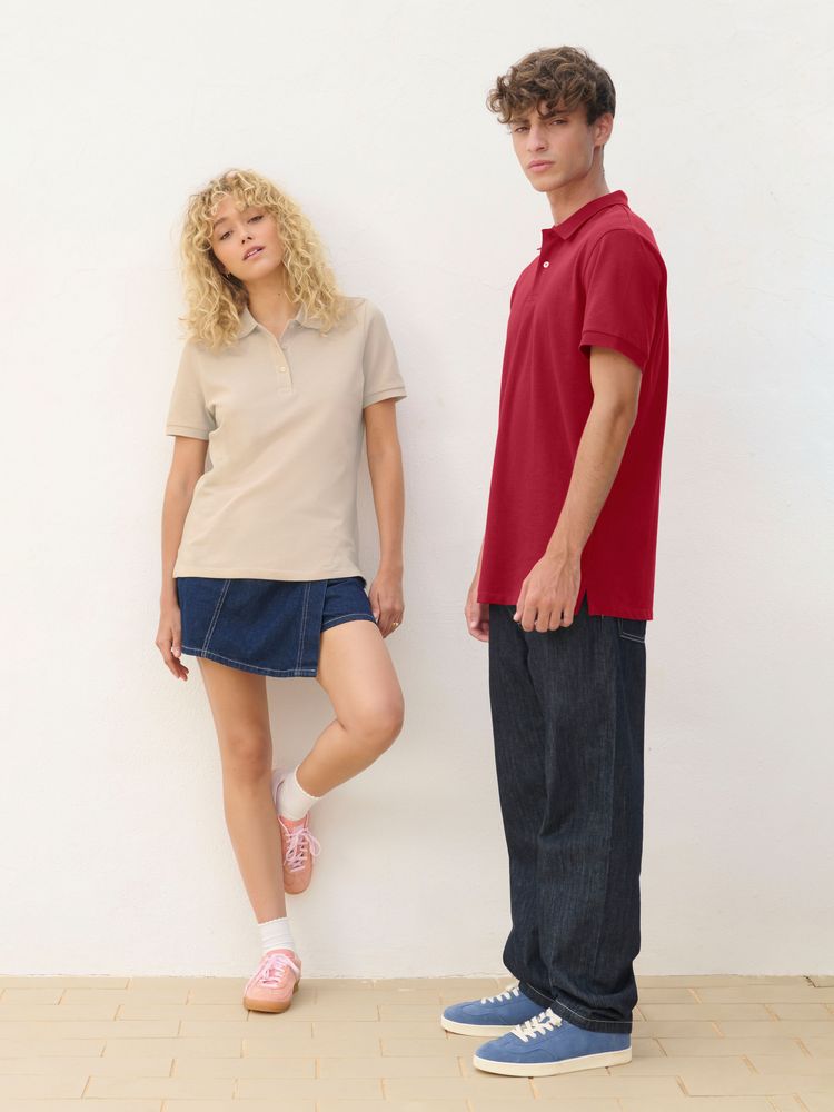 Рубашка поло женская Pulse Women, красная / Миниатюра модельного (1000)