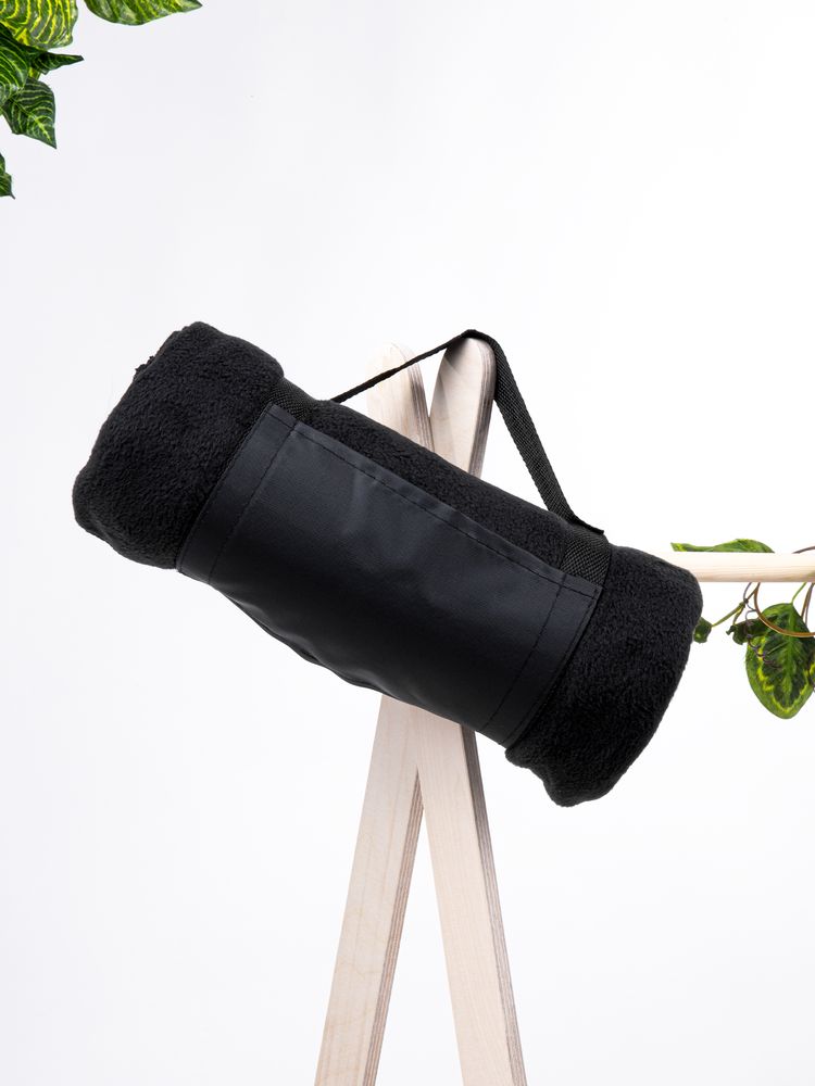 Дорожный плед Voyager 2, черный / Миниатюра имиджевого (1000)