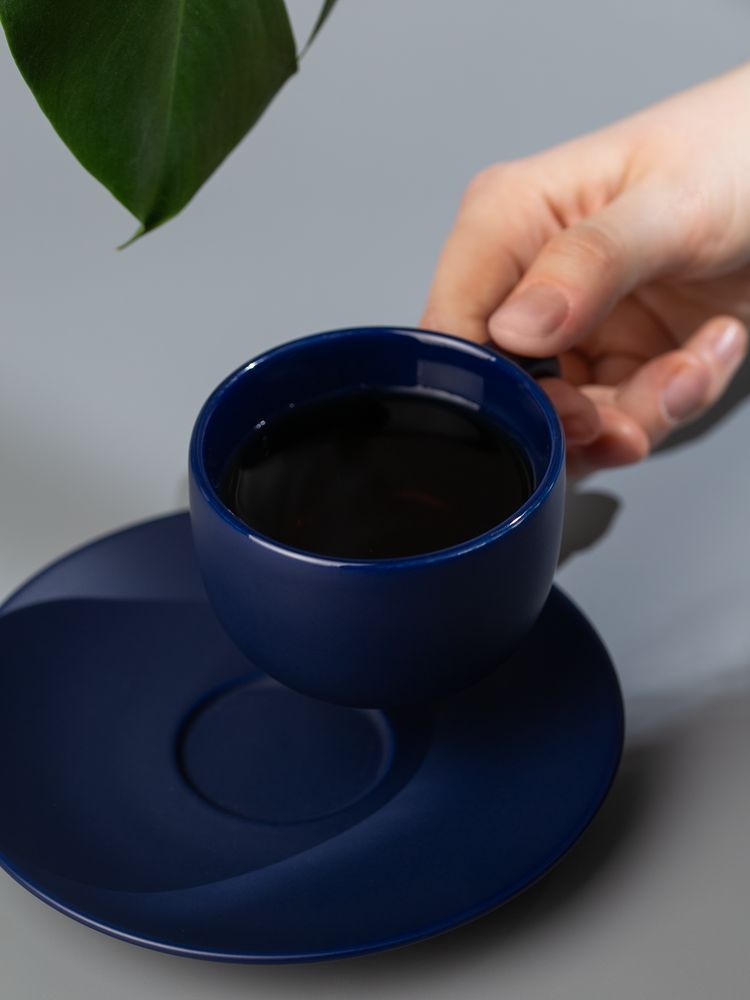 Чайная пара Stansa, темно-синяя / Миниатюра имиджевого (1000)