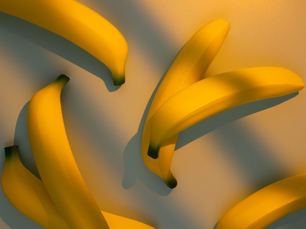 Сквиши-антистресс «Банан» / Миниатюра имиджевого (1000)