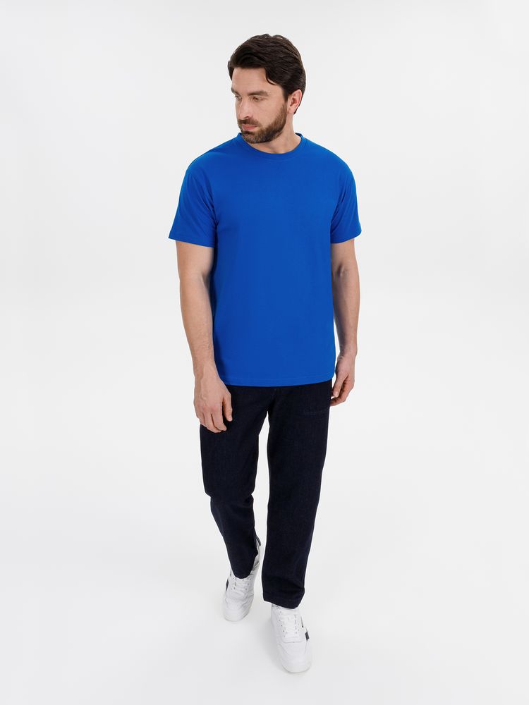 Футболка унисекс T-Bolka 180, синяя / Миниатюра модельного (1000)