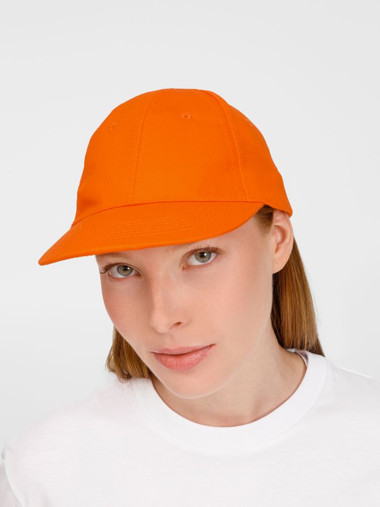 Бейсболка Apollo, оранжевая / Миниатюра модельного (1000)