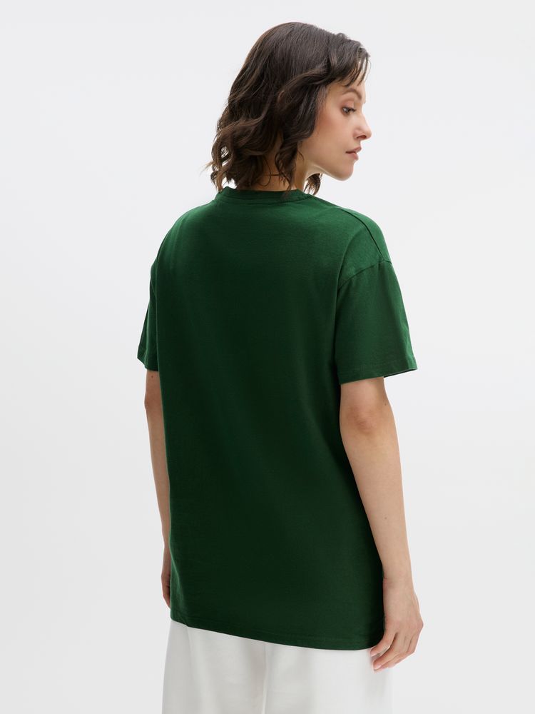 Футболка унисекс Regent 150, темно-зеленая / Миниатюра модельного (1000)