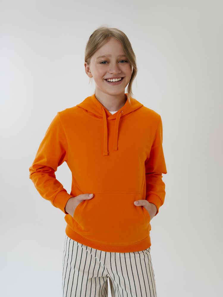 Худи детское Kirenga Kids 2.0, оранжевое / Миниатюра модельного (1000)