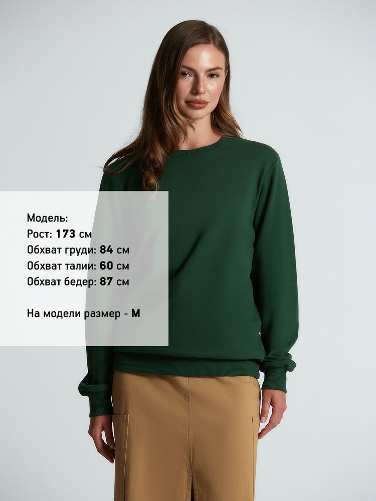 Свитшот Toima 2.0, темно-зеленый / Миниатюра модельного (1000)