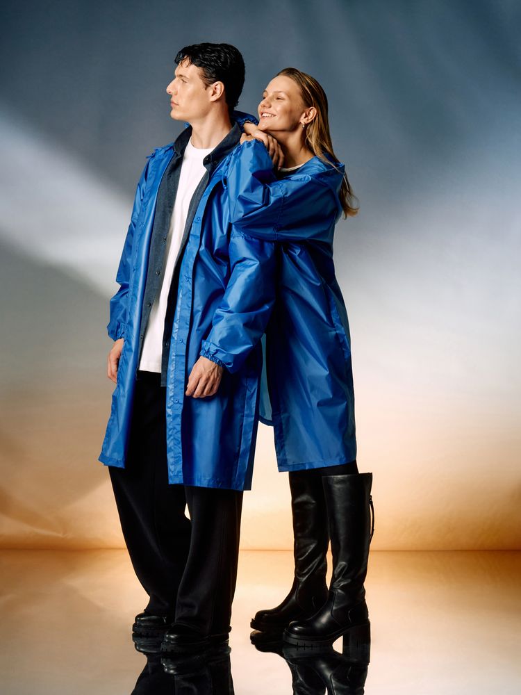 Дождевик унисекс Rainman, ярко-синий / Миниатюра имиджевого (1000)