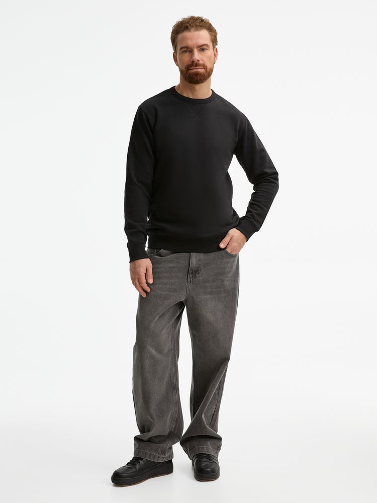 Толстовка унисекс Sully, черная / Миниатюра модельного (1000)