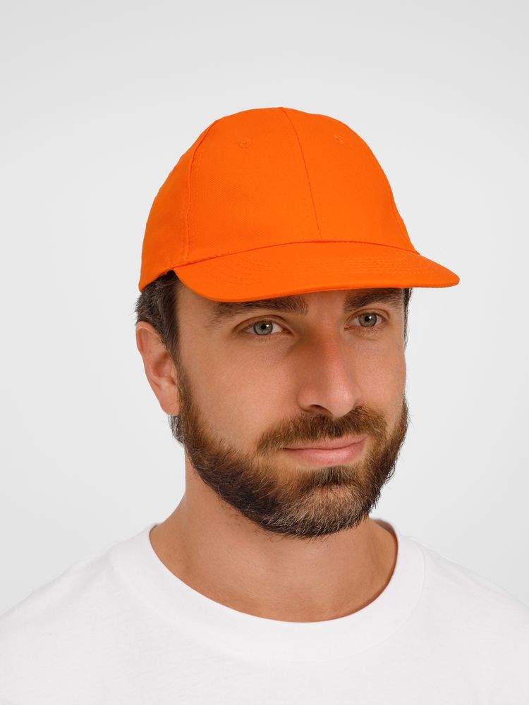 Бейсболка Apollo, оранжевая / Миниатюра модельного (1000)
