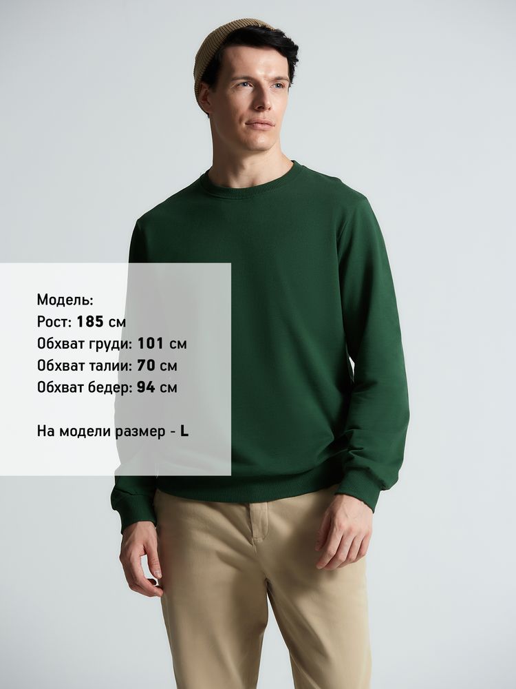 Свитшот Toima 2.0, темно-зеленый / Миниатюра модельного (1000)
