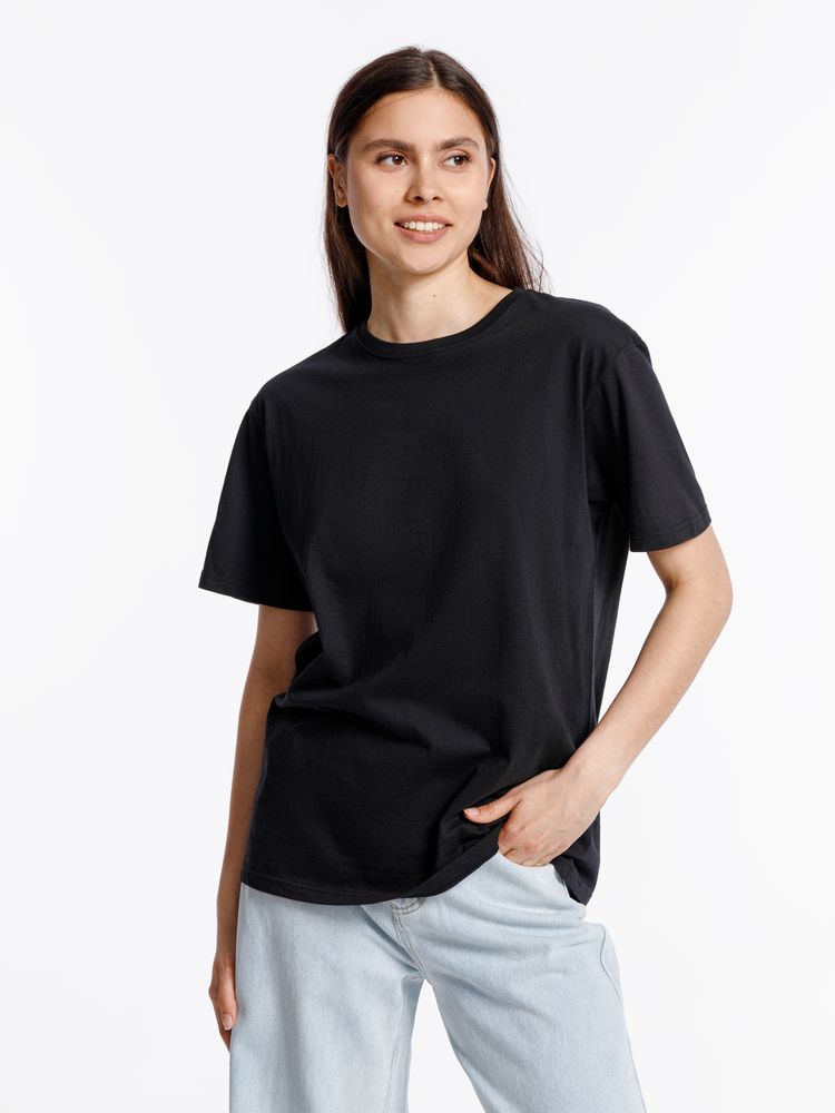 Футболка унисекс Streetwise, черная / Миниатюра модельного (1000)