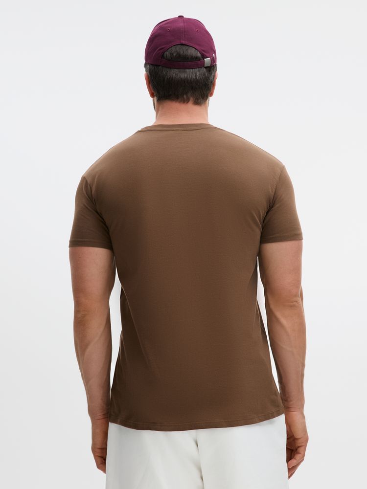 Футболка Imperial 190, коричневая / Миниатюра модельного (1000)