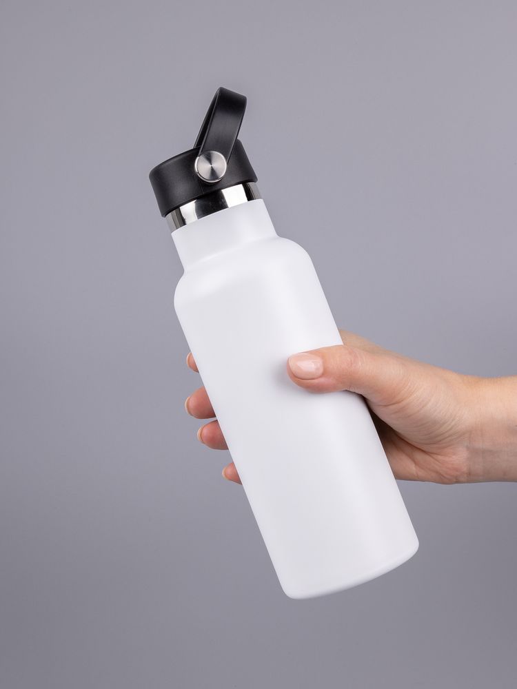 Термобутылка Bidon, белая / Миниатюра имиджевого (1000)