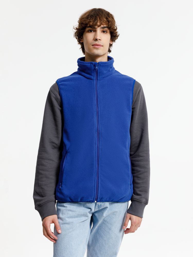 Жилет флисовый унисекс Nesse, синий / Миниатюра модельного (1000)