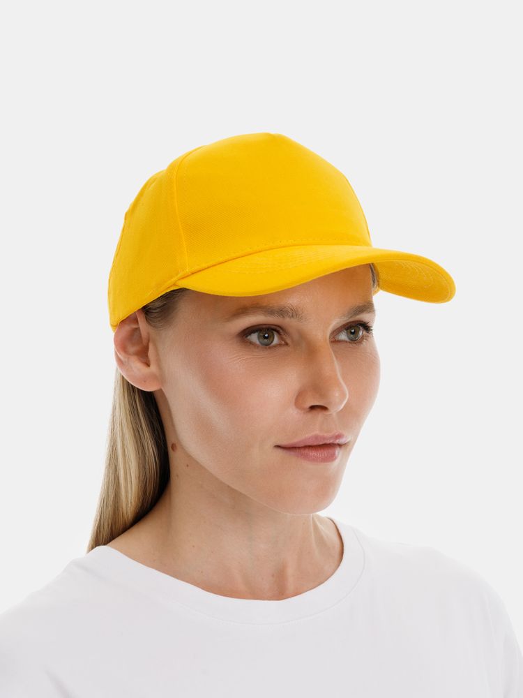 Бейсболка Long Beach, желтая / Миниатюра модельного (1000)