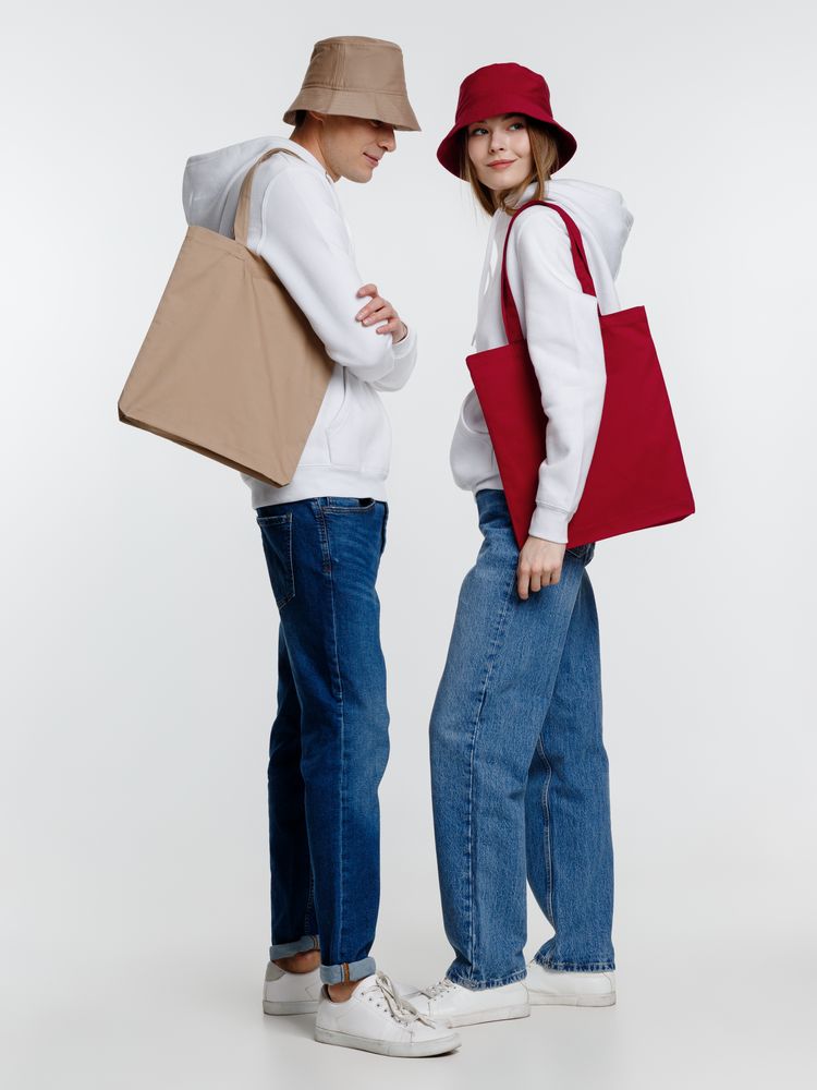 Холщовая сумка Avoska, бежевая (мокко) / Миниатюра модельного (1000)