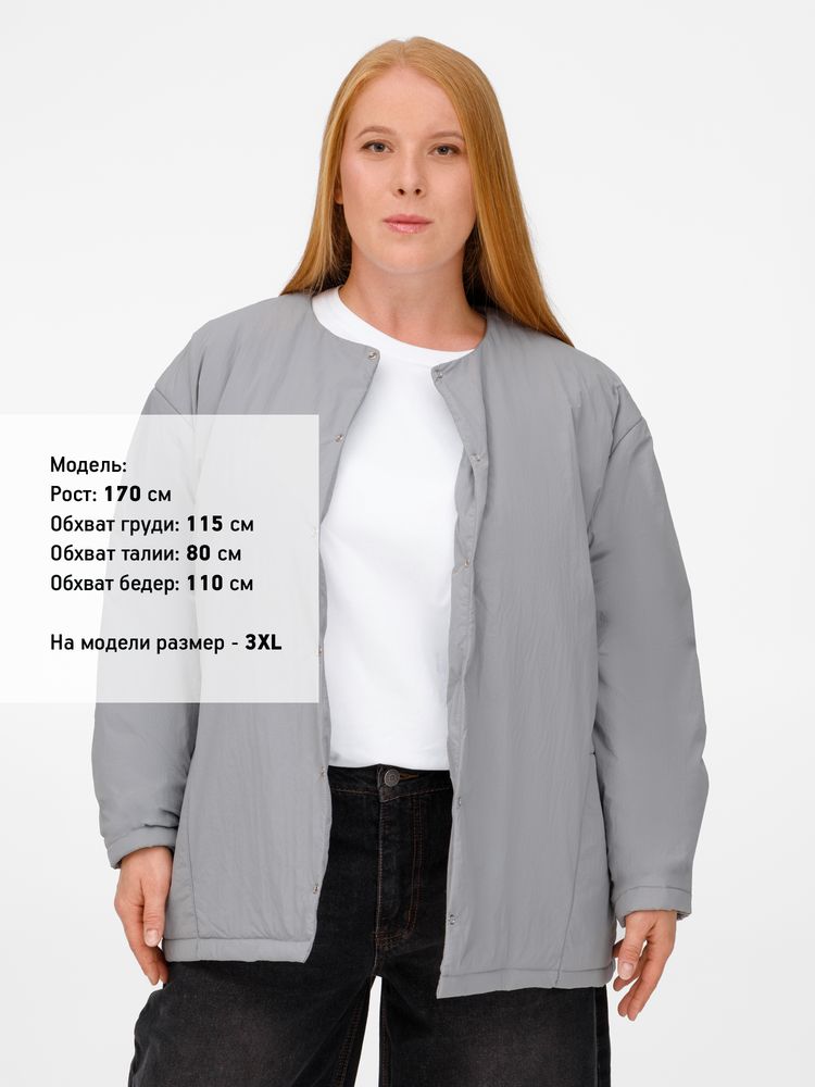 Куртка унисекс Veter, серая / Миниатюра модельного (1000)